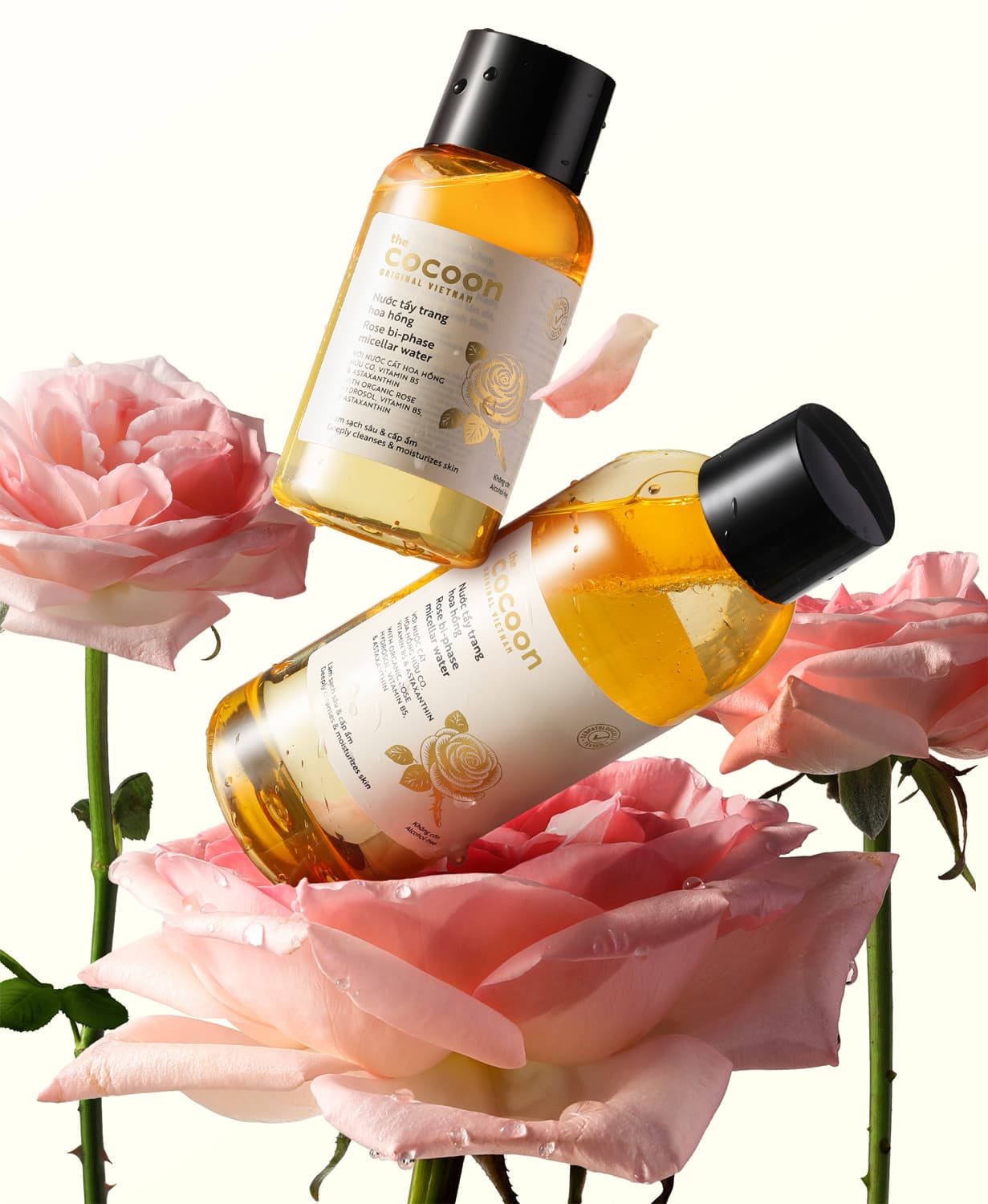 Tẩy trang hoa hồng